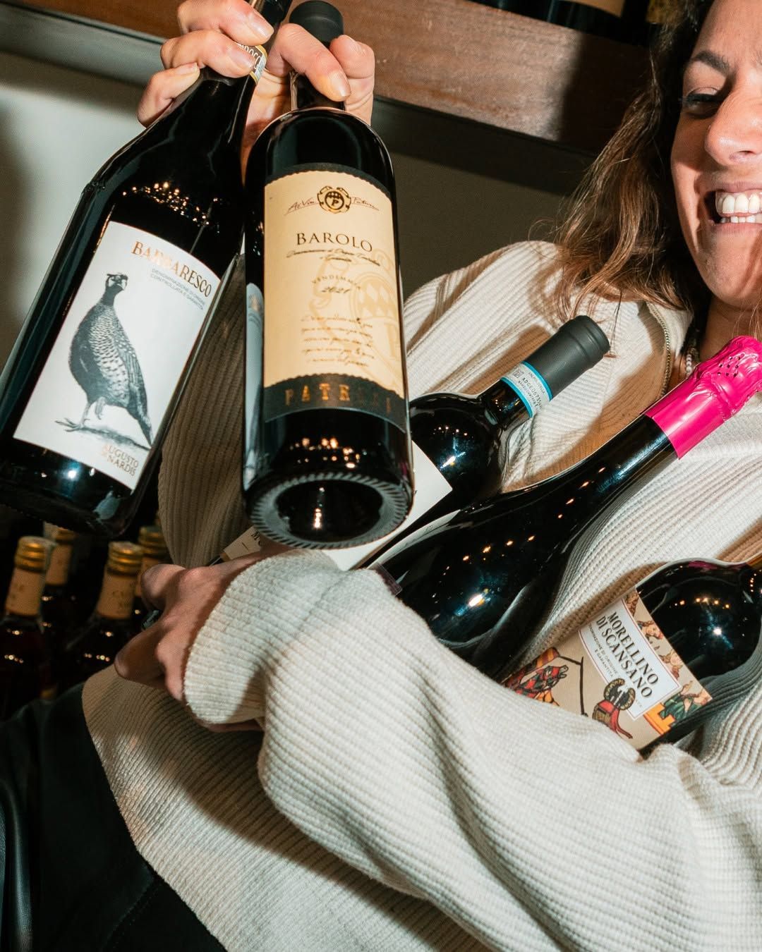 La wine list